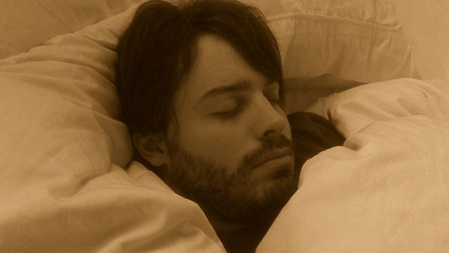 Sleeping man