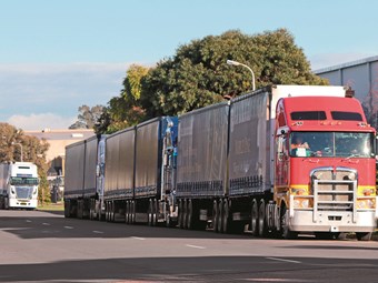 Trucks-queue-at-Visy