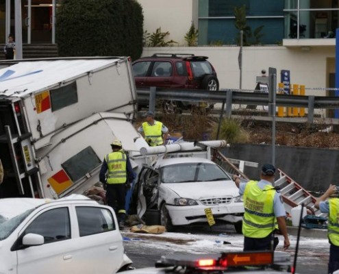 Sydney Multi-Vehicle Crash injures Six