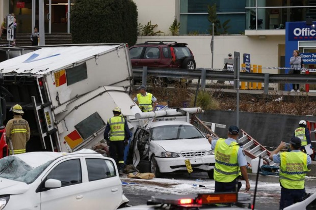 Sydney Multi-Vehicle Crash injures Six