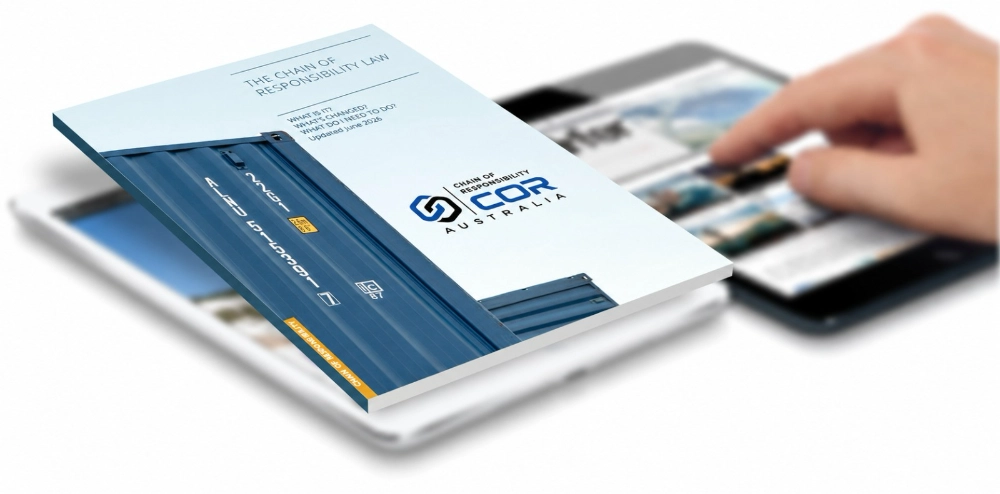 Click Here to Get Our FREE Chain of Responsibility Legislation White Paper and Subscribe to our CoR Updates Newsletter