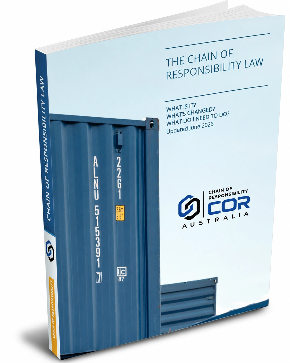 CoR Australia White Paper covering 1 August 2026 Updates